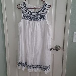 Boho sleeveless dress